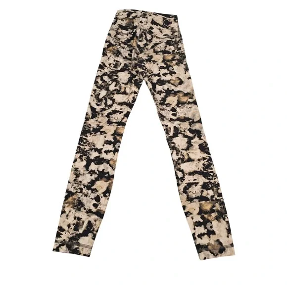 Lululemon Wunder Under High Rise Tight Leggings 2 Shibori Tie Dye Rare Limited